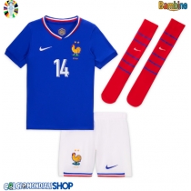 Maglie da calcio Francia Adrien Rabiot #14 Prima Maglia Bambino Europei 2024 Manica Corta (+ Pantaloni corti)